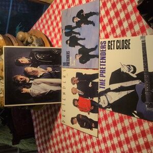 "4"The Pretender's Authentic Vintage Vinyl Record's